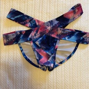 I heart raves pole dance/ rave bottoms SIZE S/M